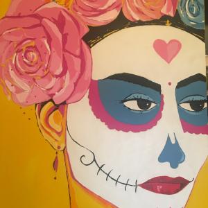 Hisar Catrina Dia de Muertos